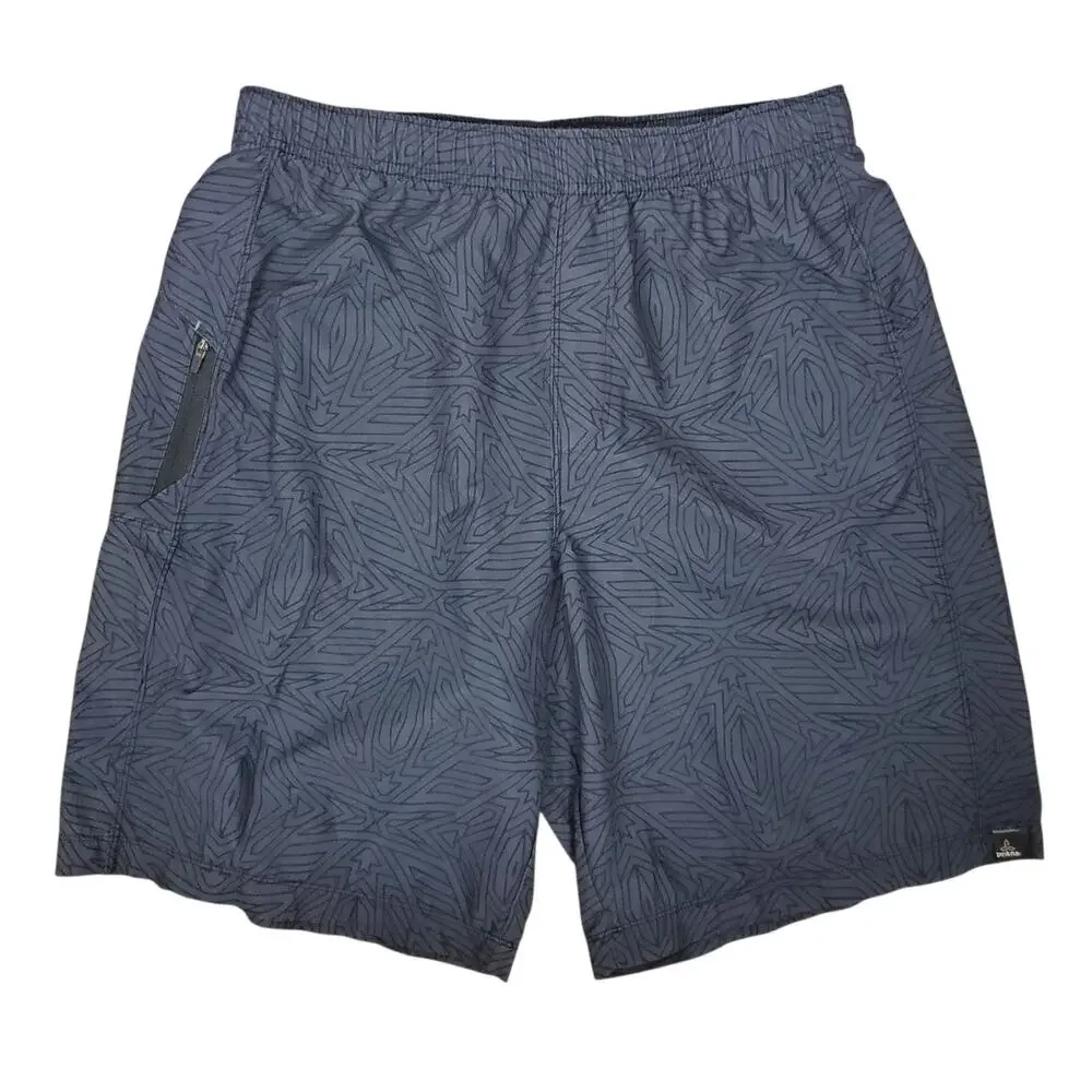 PRANA Vargas Short Mens M Athletic Gym Activewear Linerless Drawstring 9